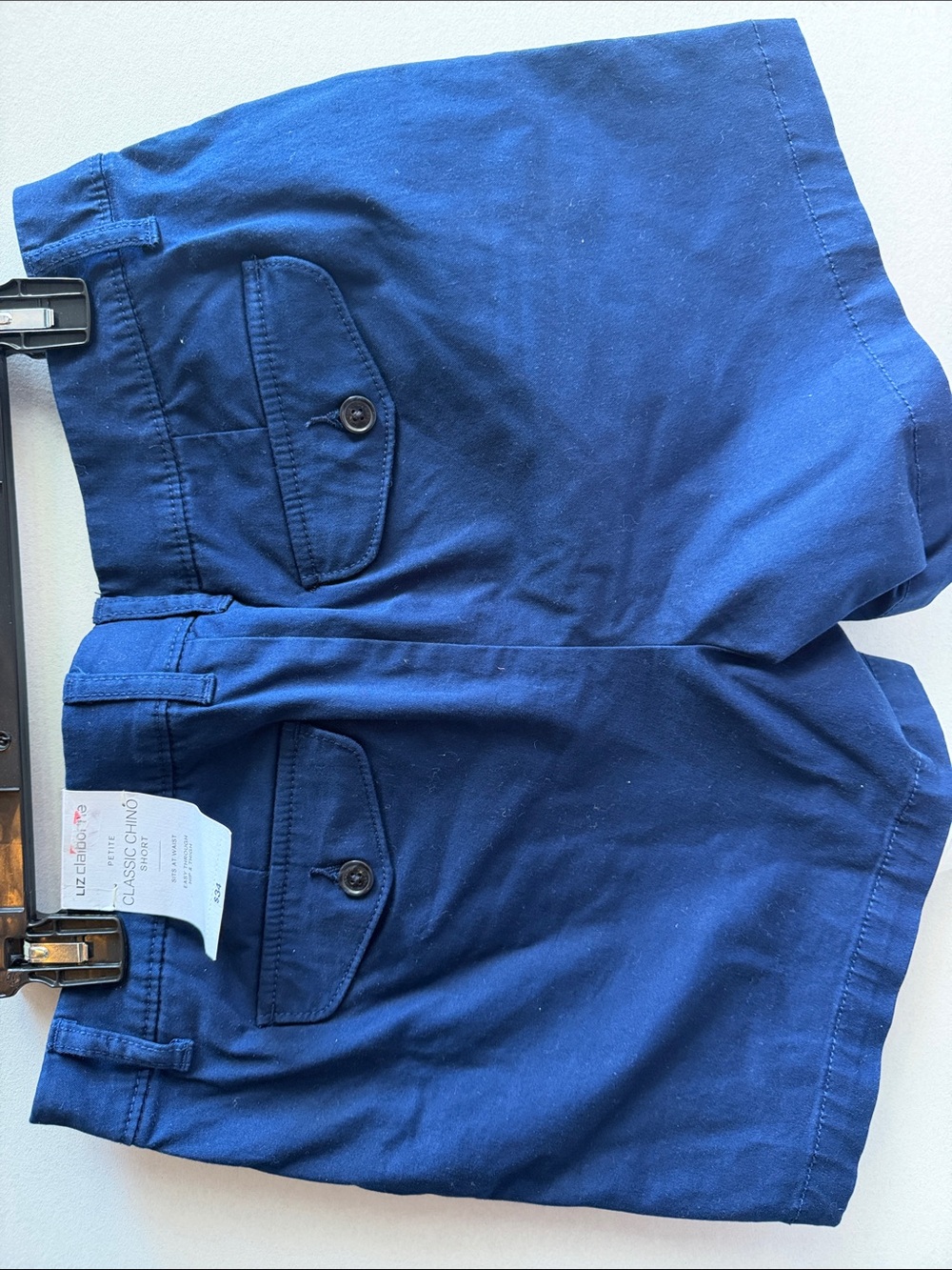 Liz Claiborne Navy Blue Women's Casual Shorts